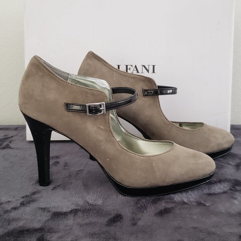 MaryJane pumps - Grey/Black Size 5M